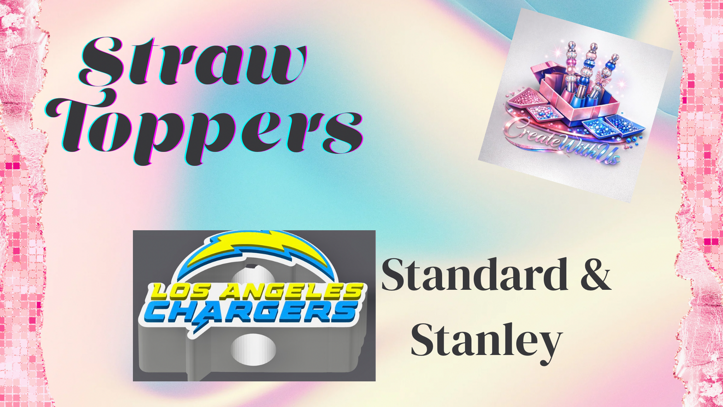 3D Straw Toppers (10 for $25) Same Toppers -Wholesale