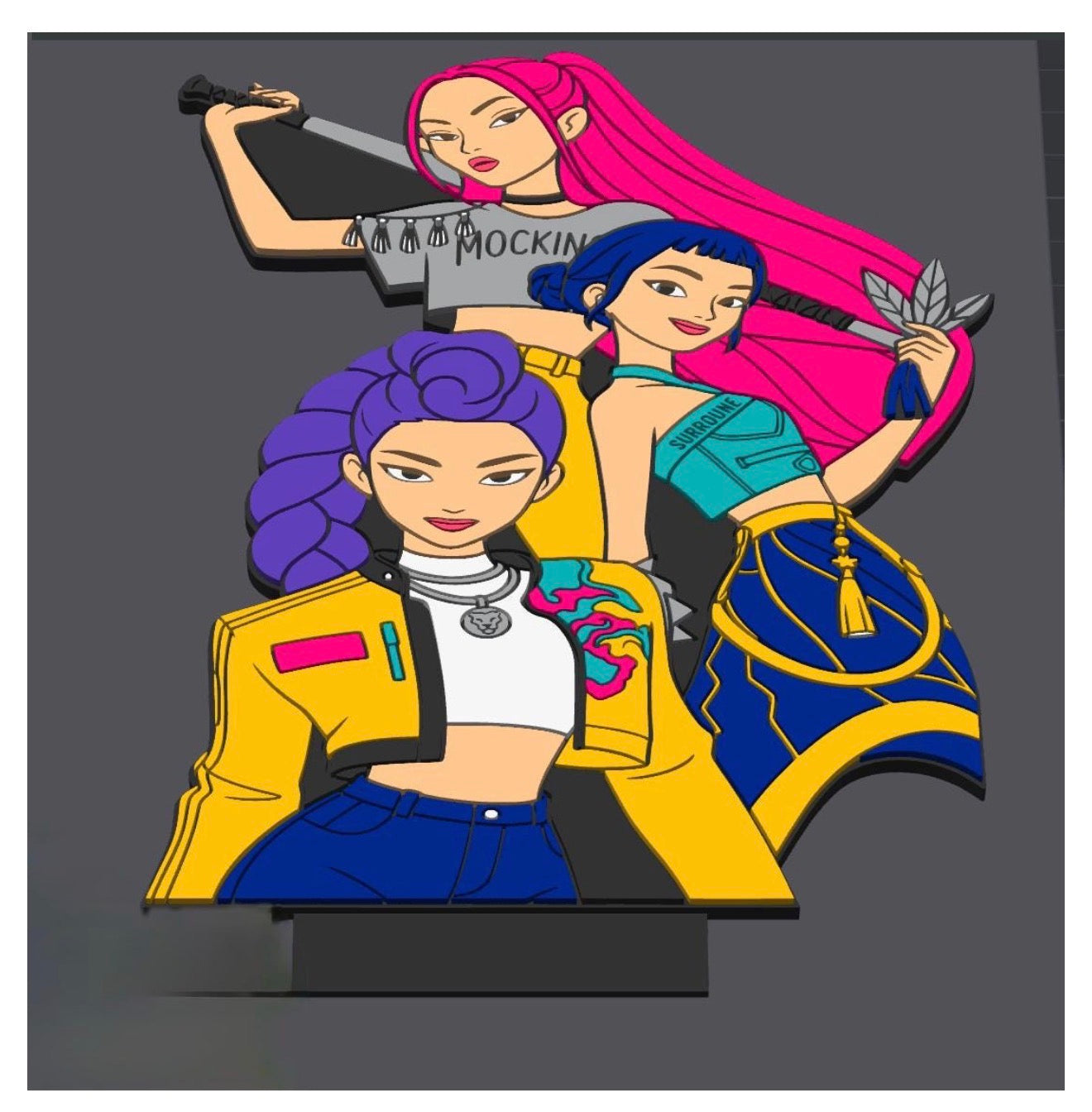 Character Pen Stand Toppers