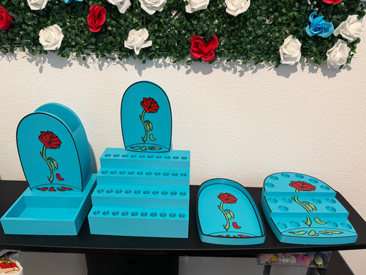 3D Rose Bundle (Pen Stand, Tray,Mini Stanley holders,pen/card holder)