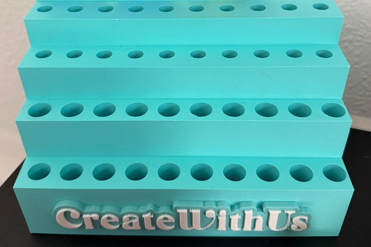 Regular Pens Stand (holds 40 pens) with custom name