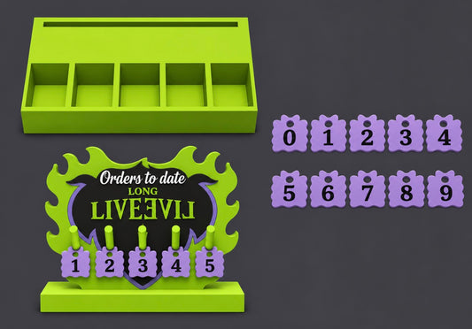 Villian Order Tracker Stand