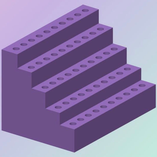 Regular size Pen Stand (Fits 28 Pens)with custom name