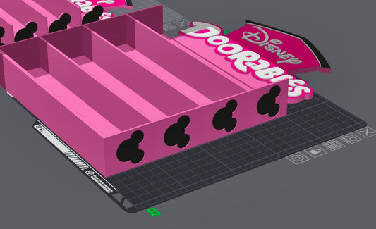 3D Character Doorable Stand w/side Characters