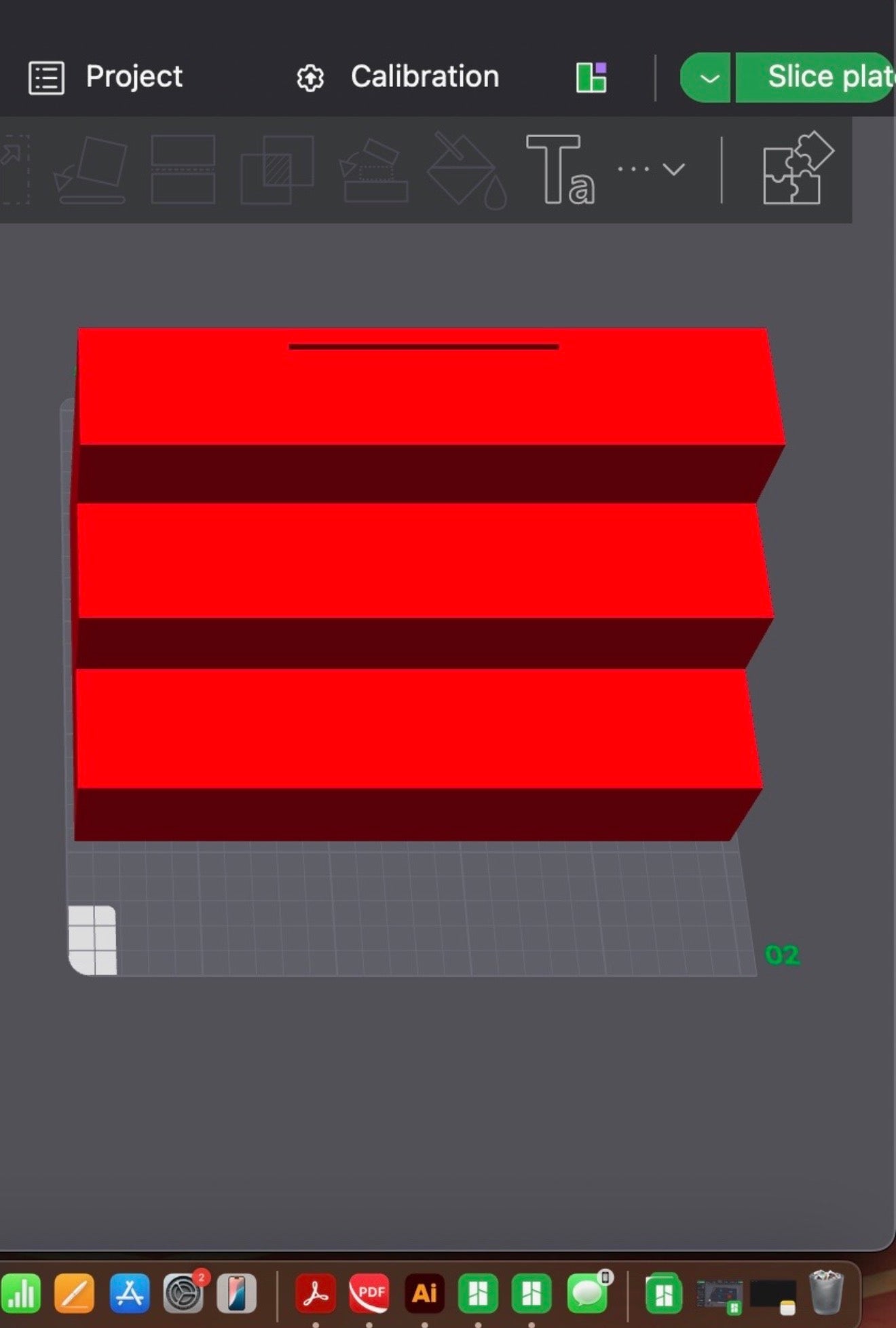 Three Tier Doorable Stand w/character