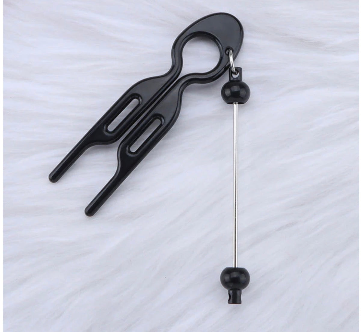 Custom Beadable Hair Clips
