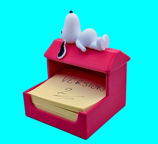 Snoppy Post it holder