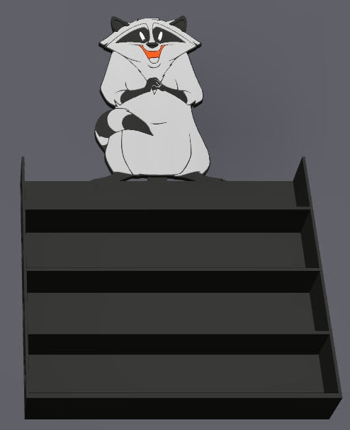 Raccoon Doorable Stand