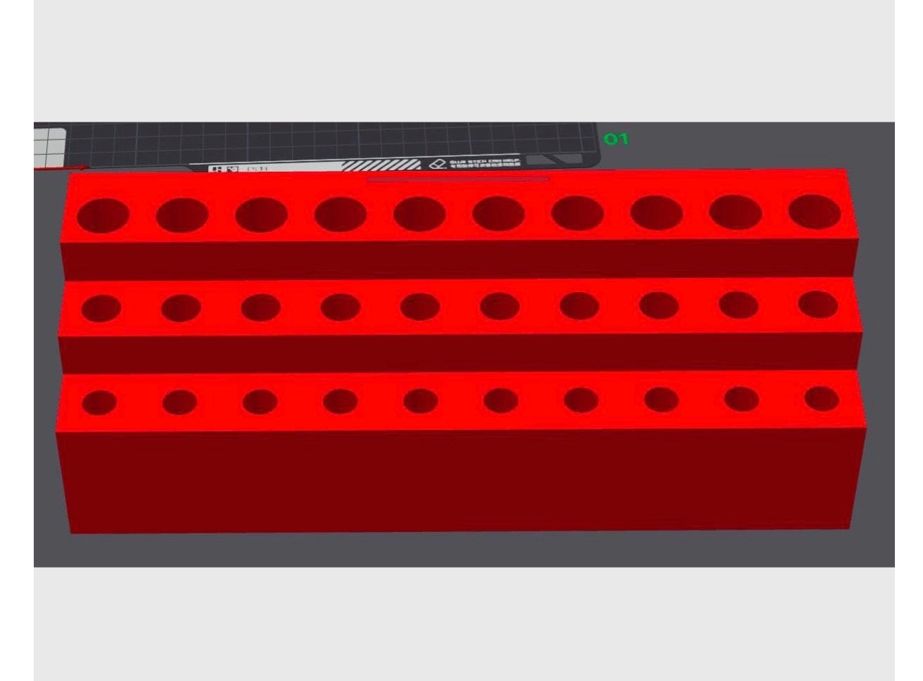 30 Slot Pen Stand 13mm/15mm/20mm w/Custom Color & Name Plate