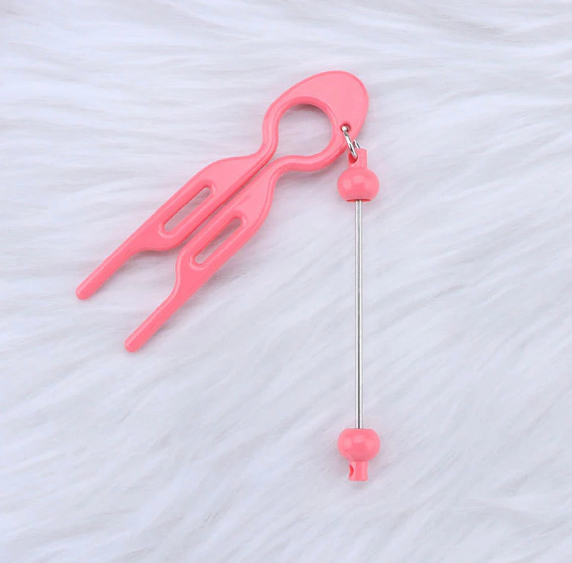 Custom Beadable Hair Clips