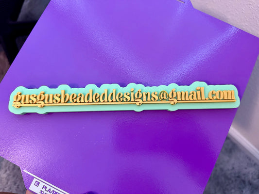 Watermark/Name Plate