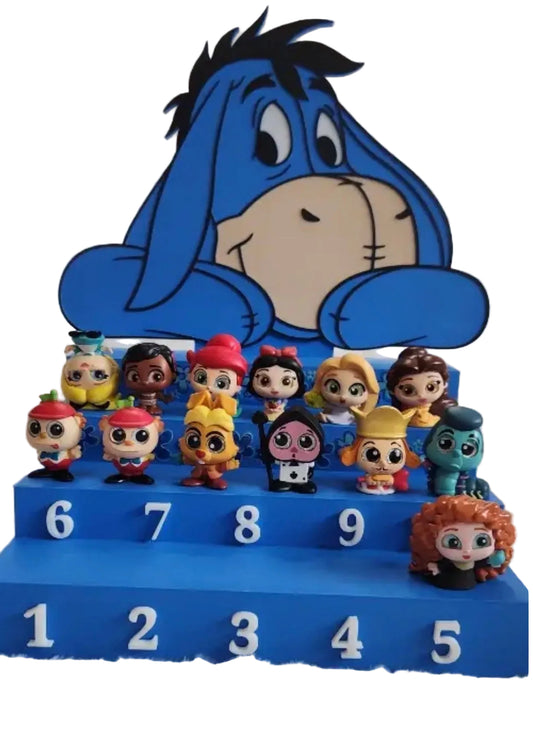 4 Tier Custom Character Doorable Stand w/Choice of Color