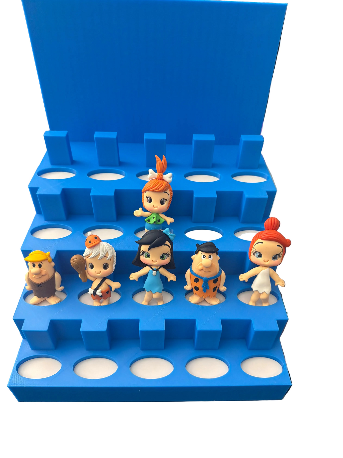 Staircase Customizable Clay Stand-Choice of Color, Name Plate, Character