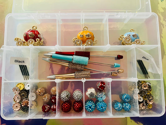 Bling Cindy Carriage (Red, yellow and blue)