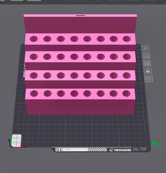 32-Slot Stand Stl (Rhinestone) with opening