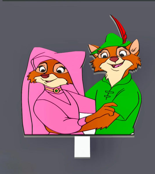 Character Pen Stand Topper STL