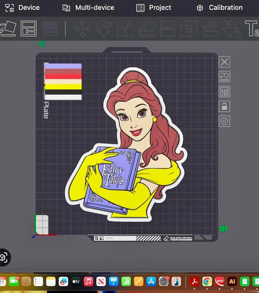 Character Stl Tray