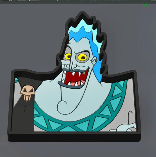 Character Tray STL File