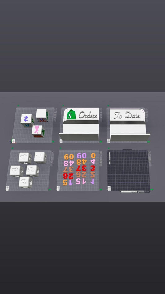Order Tracker STL w/Holiday & Payment Blocks