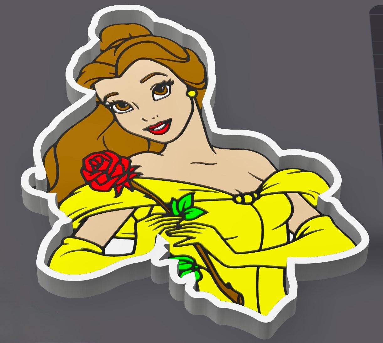 Character Tray STL