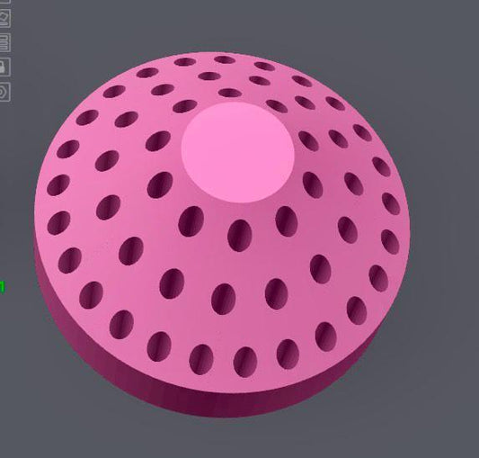 50 Slot Rotating Stand STL w/o Character Topper Slot