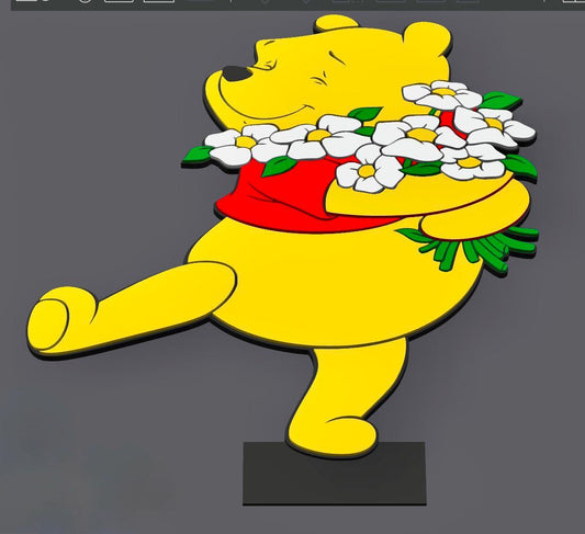 Character Pen Stand Topper STL