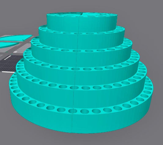 218 Slot Rotating Stand-20mm w/Character Slot Opening (52mm in depth)