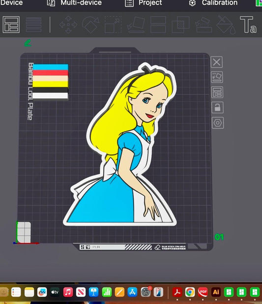 Character Stl Tray