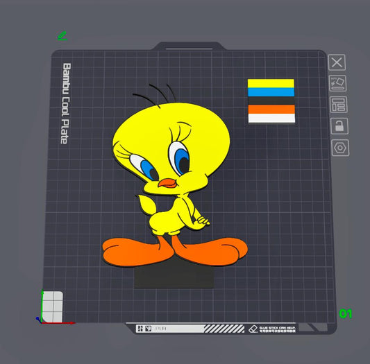 Character Pen Stand Topper STL