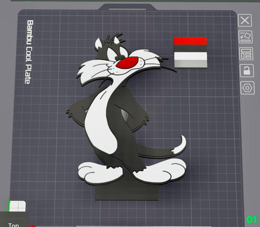 Character Pen Stand Topper STL