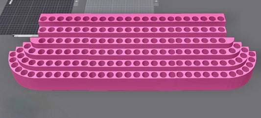 156 Slot Pen Stand-20mm Pens Only w/Character Opening Slot