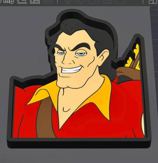 Character Tray STL File