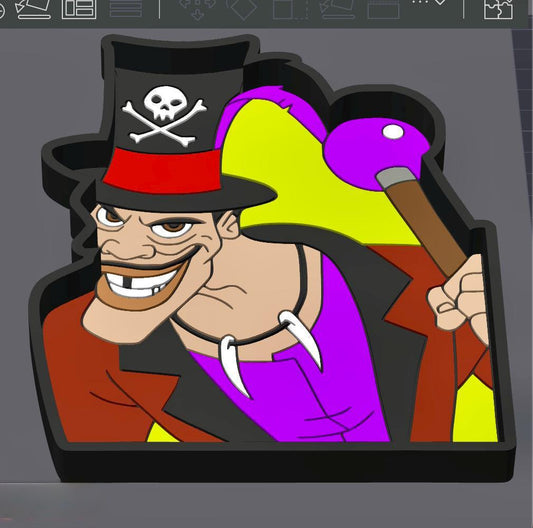 Character Tray STL File