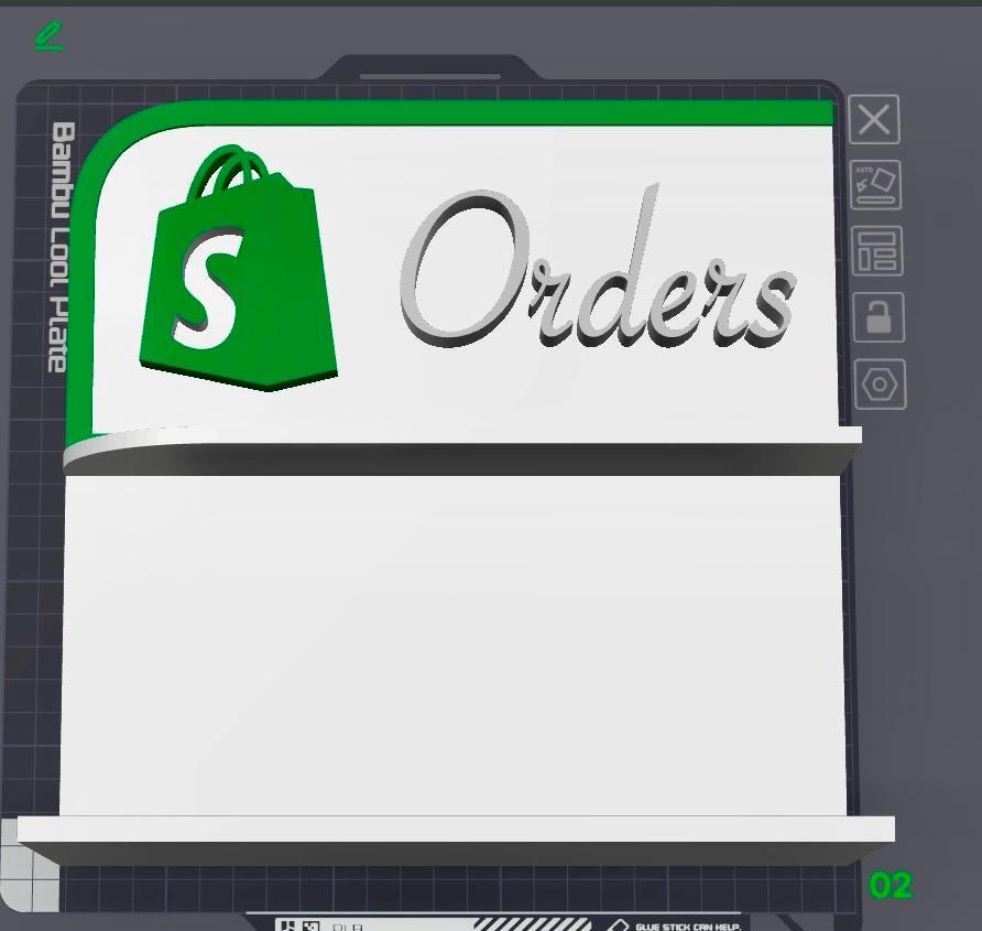 Order Tracker STL w/Holiday & Payment Blocks