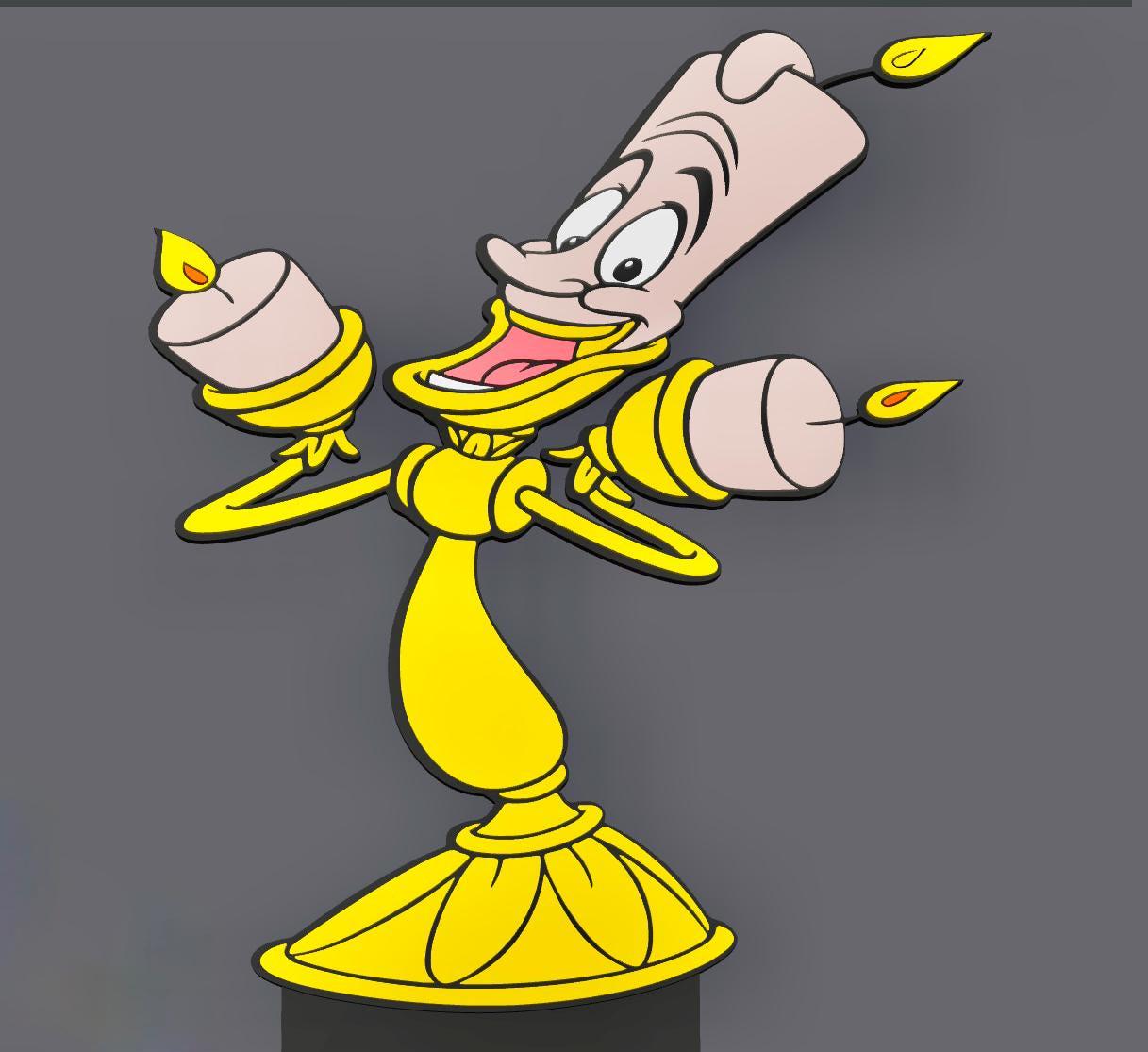 Character Pen Stand Topper STL