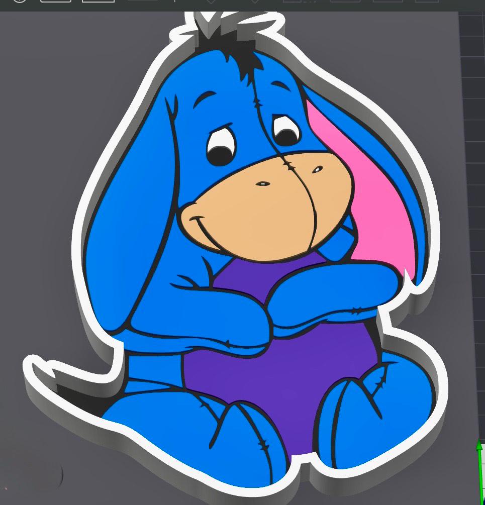 Character Tray STL