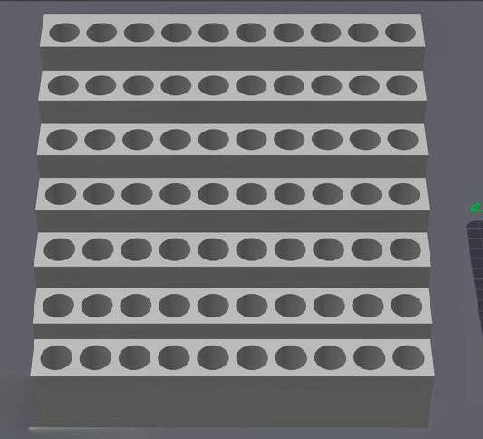 70 Slot Pen Stand - 15mm (No Character Topper Slot)