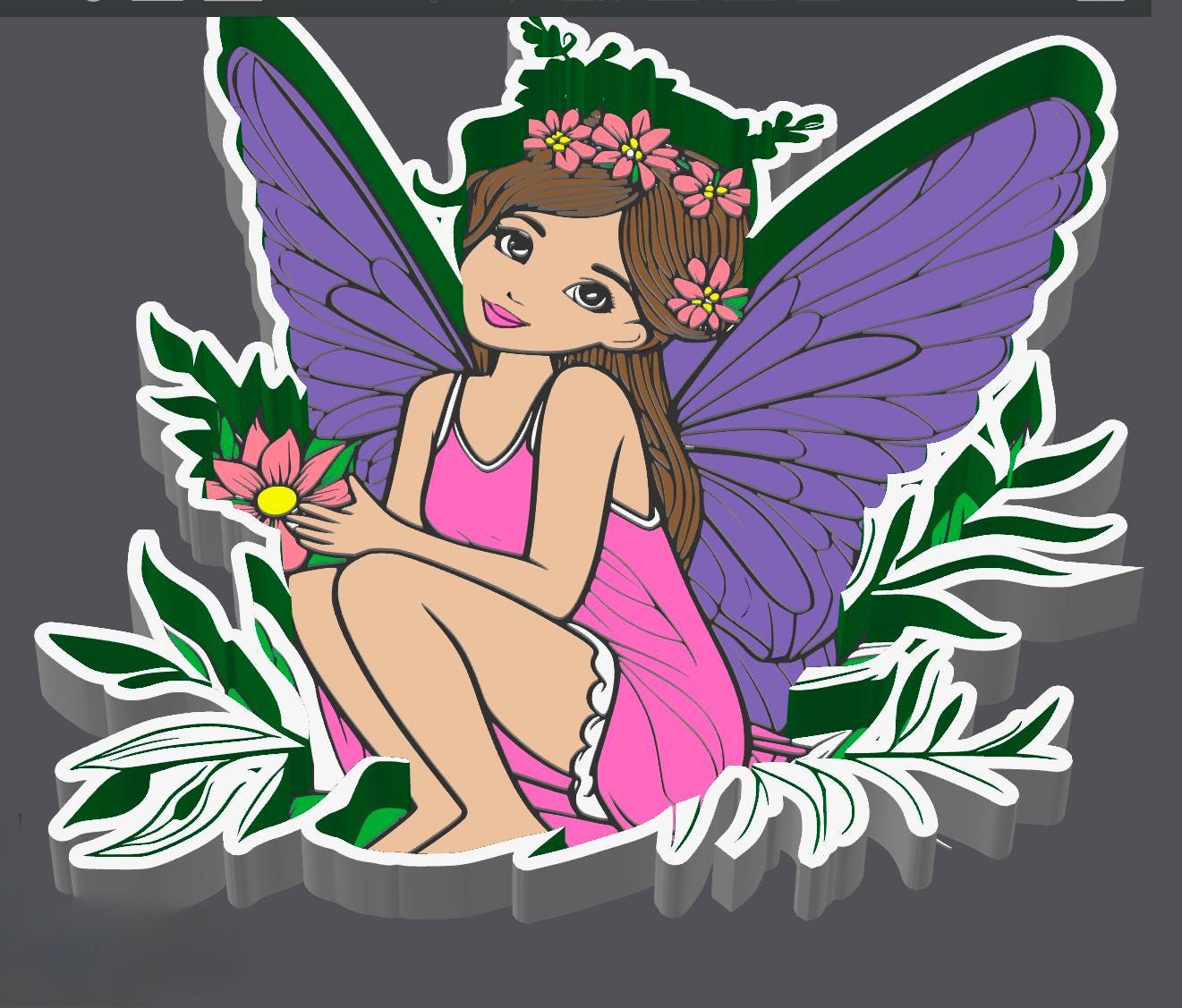 Fairy Tray STL