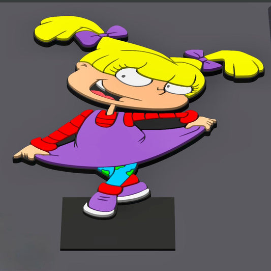 Character Pen Stand Topper STL